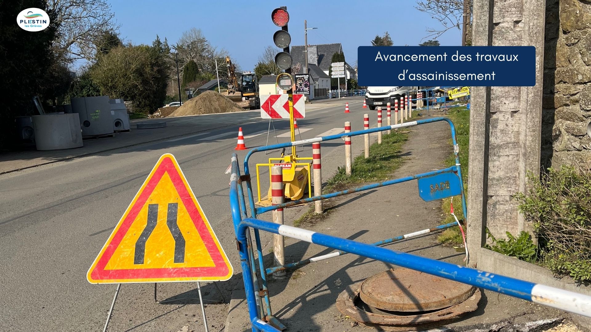 Avancement des travaux