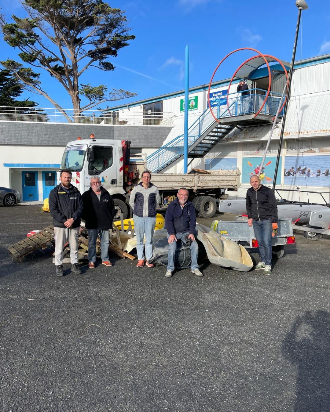 Grand Rangement d'Automne au centre nautique