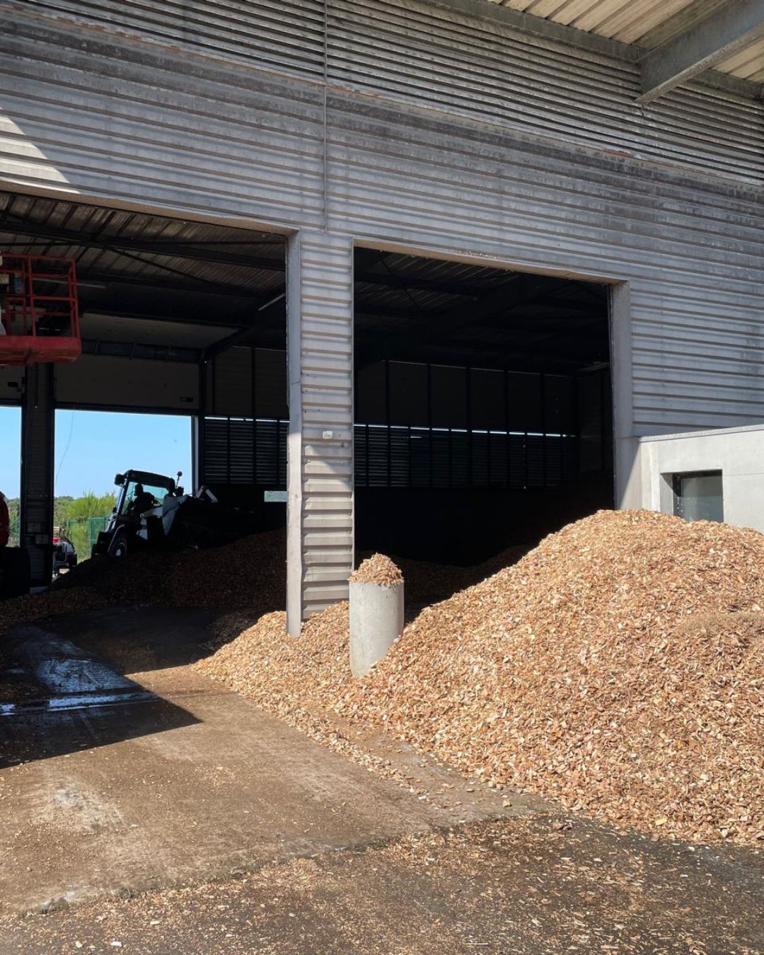 Plus de 100 tonnes de bois valorisées après la tempête Ciaran