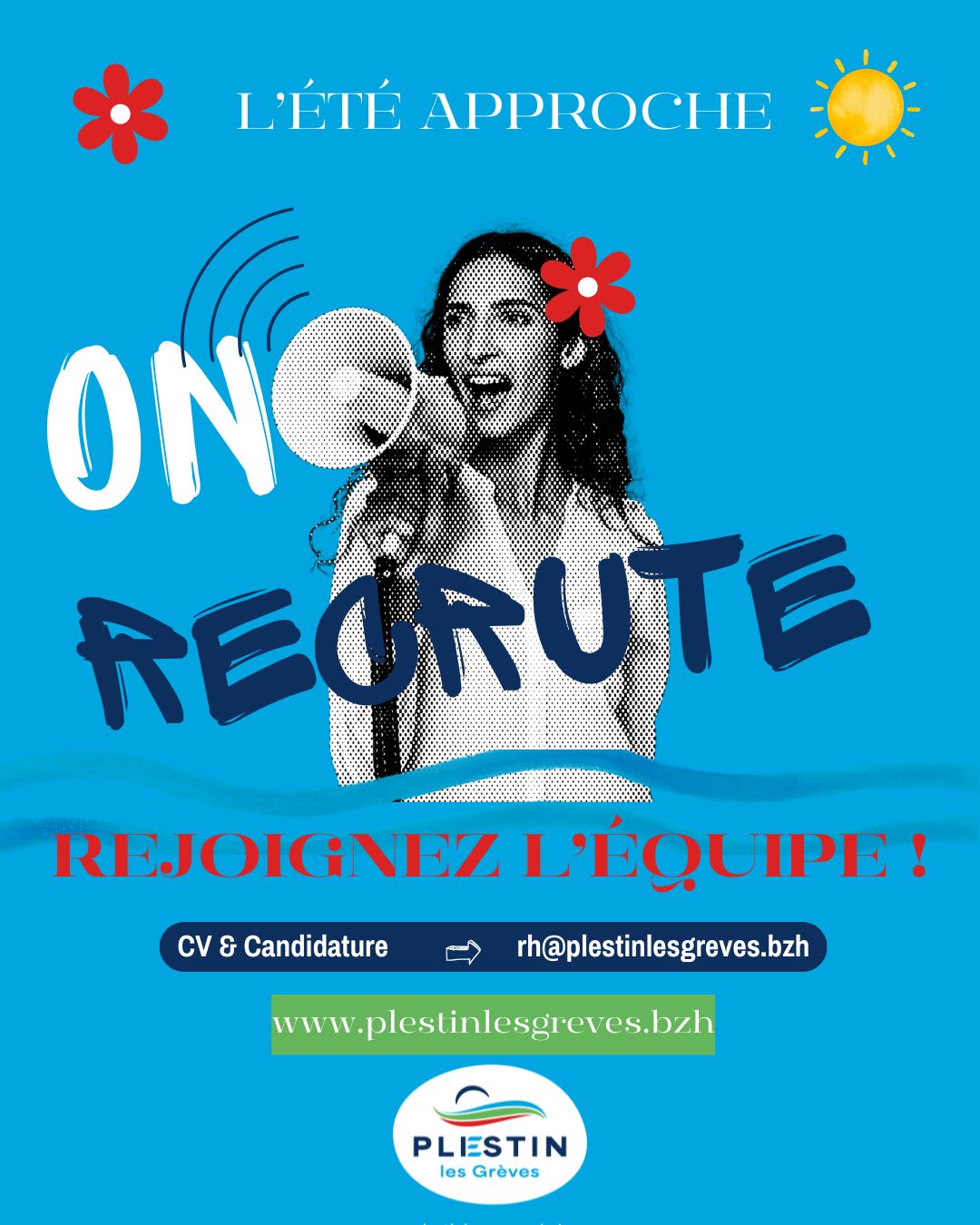 La commune recrute son équipe de saisonniers