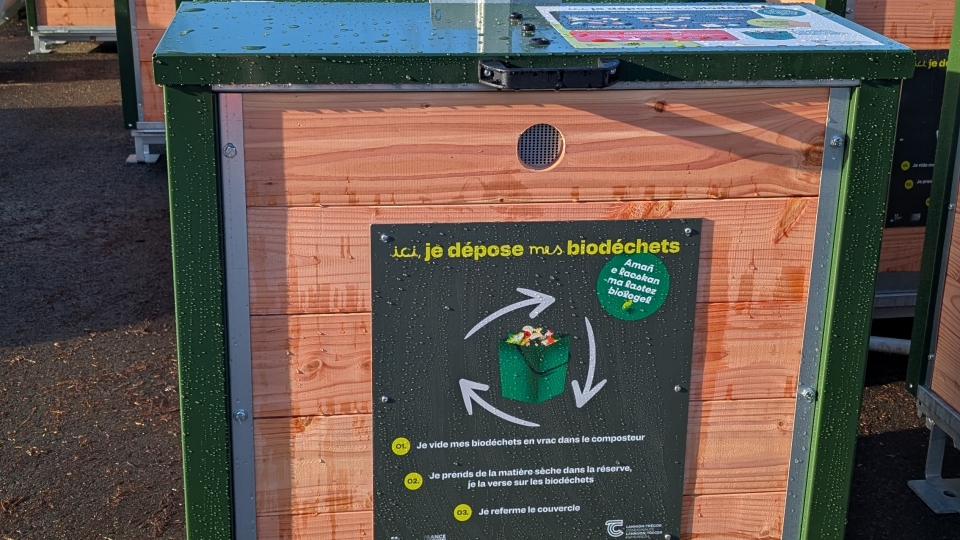 Des bornes de compostage arrivent au centre de Plestin-les-Grèves