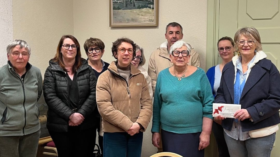 Remise des prix du concours des vitrines de Noël à Plestin 