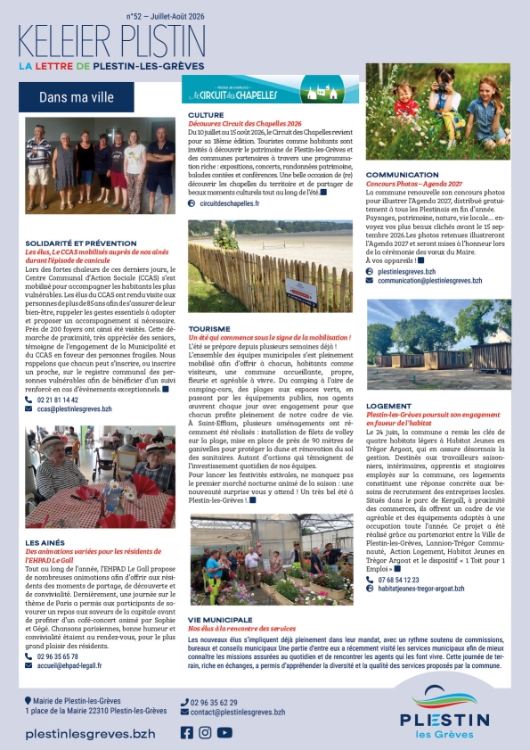 Keleier Plistin n°52 - Juillet/Août 2026