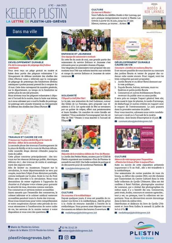 Keleier Plistin n°42 - Juin 2025