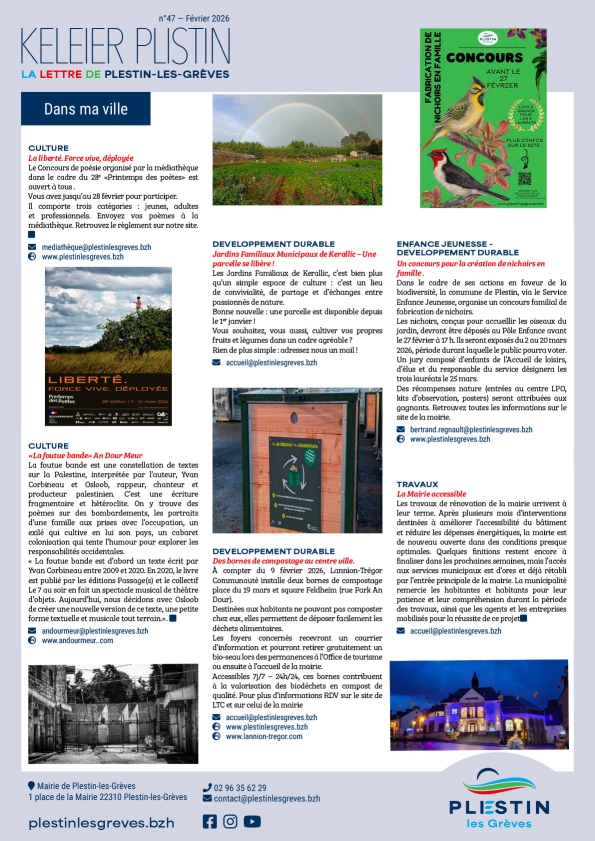 Keleier Plistin n°47 - Février 2026