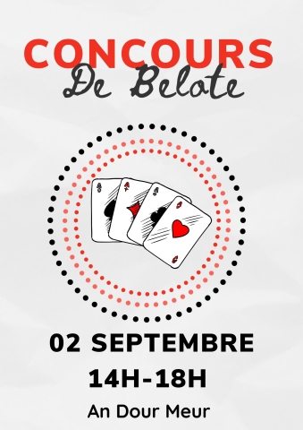 Concours de Belote du Club des loisirs