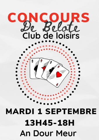 Concours de belote 