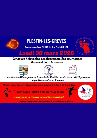 Concours animation doublette