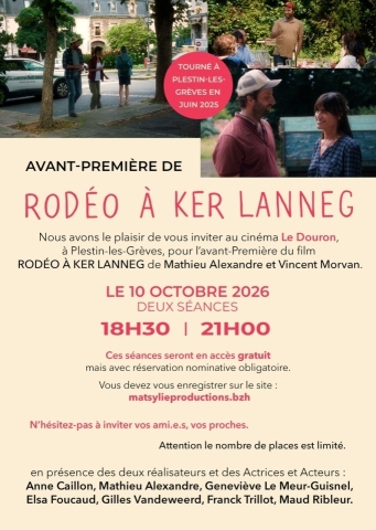 Séance au cinéma Le Douron 