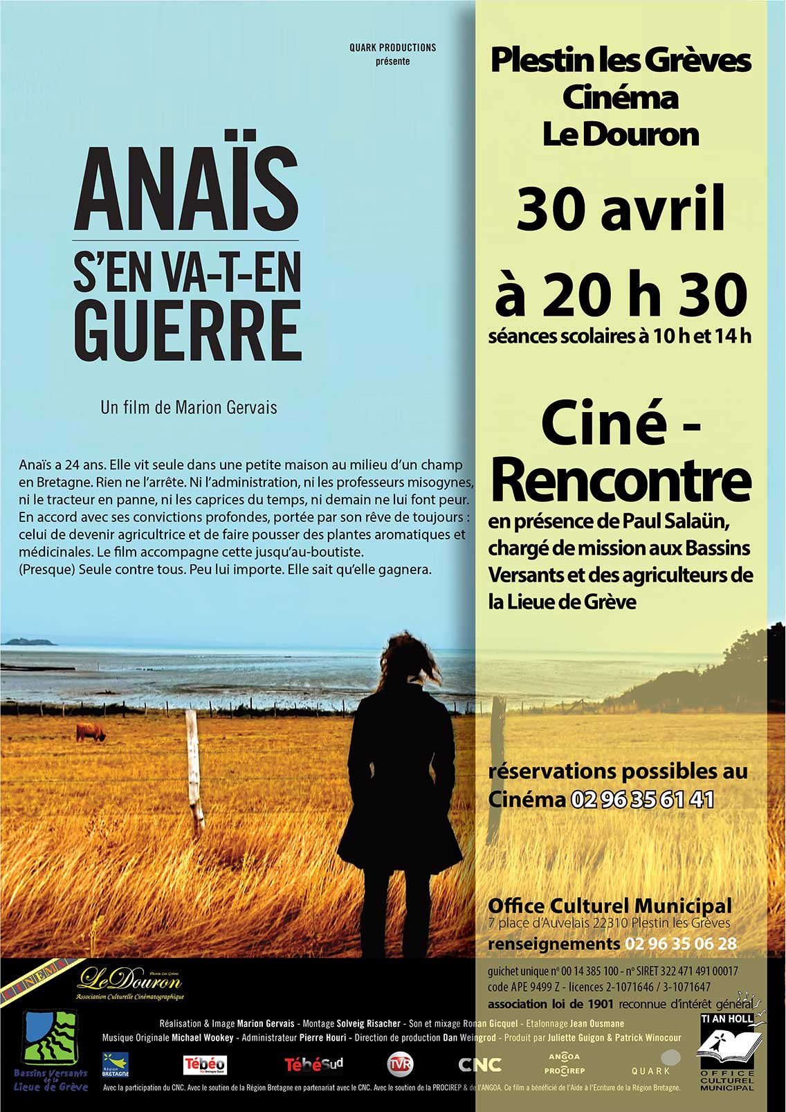 Ciné-Rencontre “Anaïs s’en va-t’en-guerre”