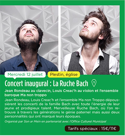 Le Circuit des Chapelles, édition 2017 - Concert inaugural : La Ruche Bach