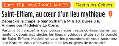 Le Circuit des Chapelles, édition 2017 - Rando Saint-Efflam, au cœur d’un lieu mythique - Plestin