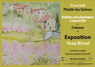 Exposition  des ateliers arts plastiques & aquarelle Créazur